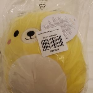 Brand NWT Belton the Lemon Bear Squishmallow